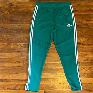 Adidas Mens Green Track Pants